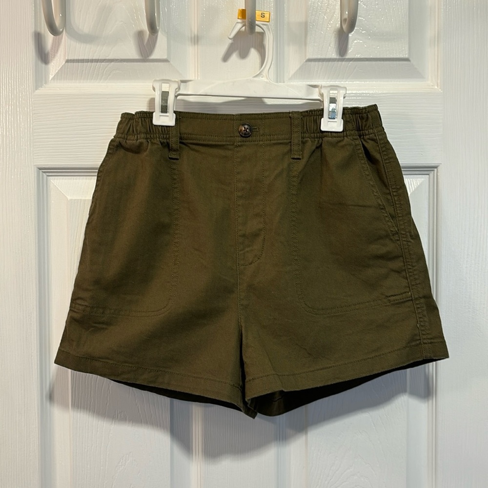 Olive green Madewell Shorts XS
